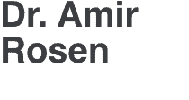 Dr. Amir Rosen